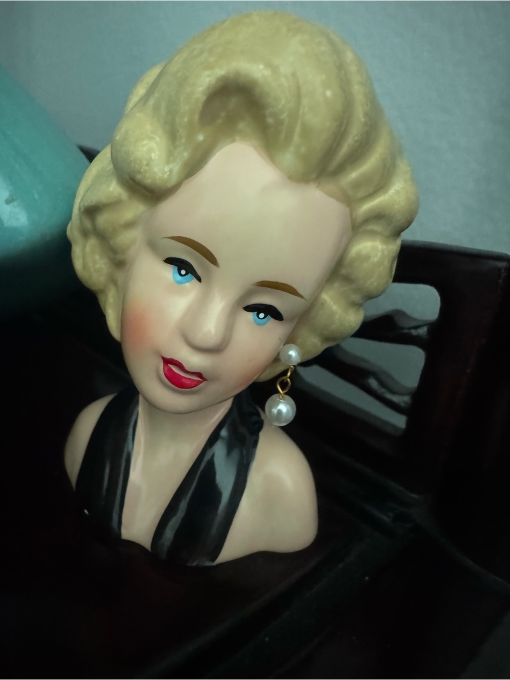 Vintage Marilyn Monroe Head Vase Planter Ceramic Bust Vase